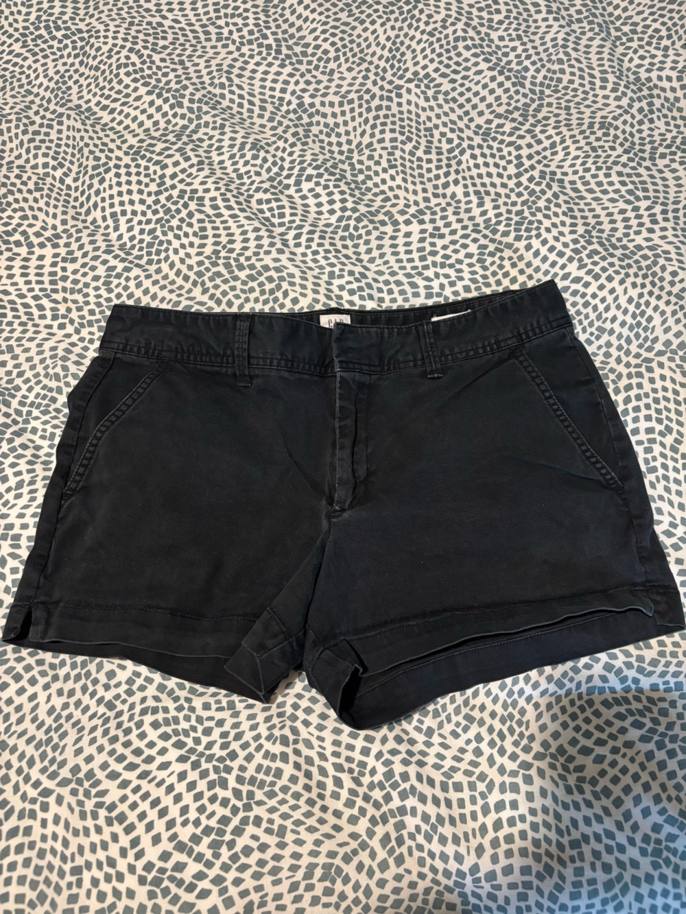 GAP Black Women's Casual Cotton Shorts